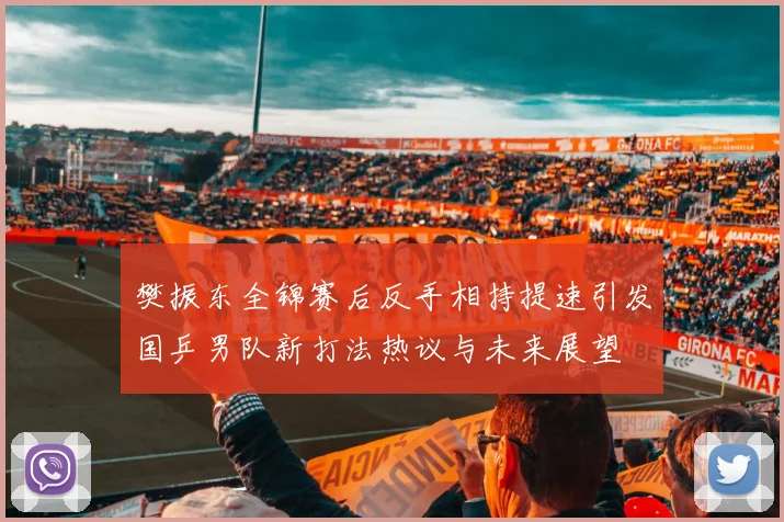 樊振东全锦赛后反手相持提速引发国乒男队新打法热议与未来展望